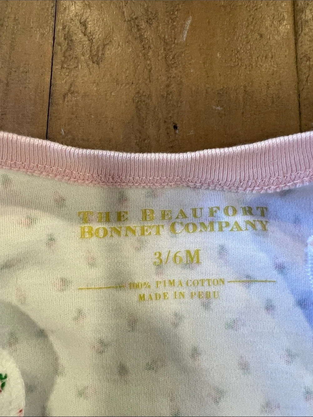 The Beaufort bonnet company Noelle’s night night mini rosebud one piece 3-6